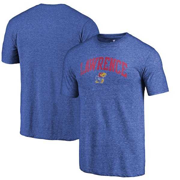 Kansas Jayhawks Fanatics Branded Royal Hometown Arched City Tri Blend T-Shirt,We sell and wholesale Kansas Jayhawks Fanatics Branded Royal Hometown Arched City Tri Blend T-Shirt on line form chian!